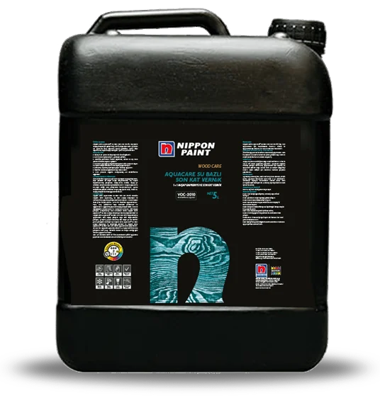 Nippon Paint AQUACARE WATER BASED WOOD VARNISH — Лак для дерева на водной основе