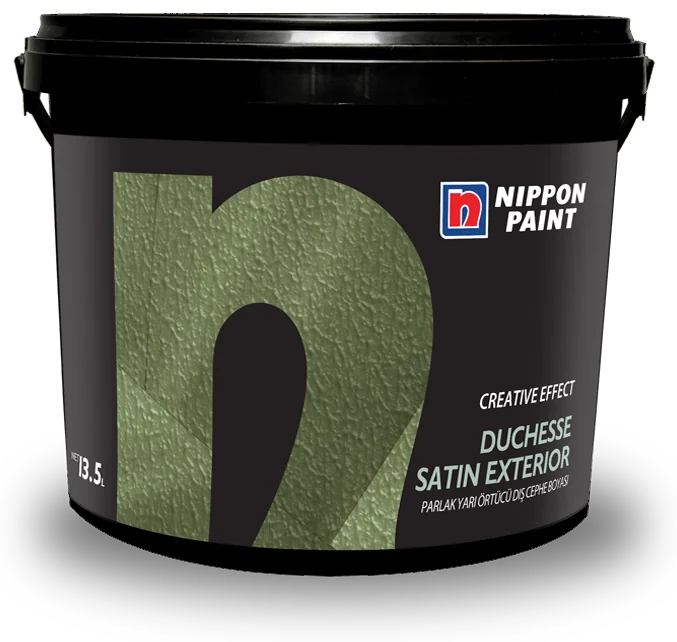 Nippon Paint DUCHESSE SATIN EXTERIOR — Полупрозрачная фасадная краска с эффектом металлик