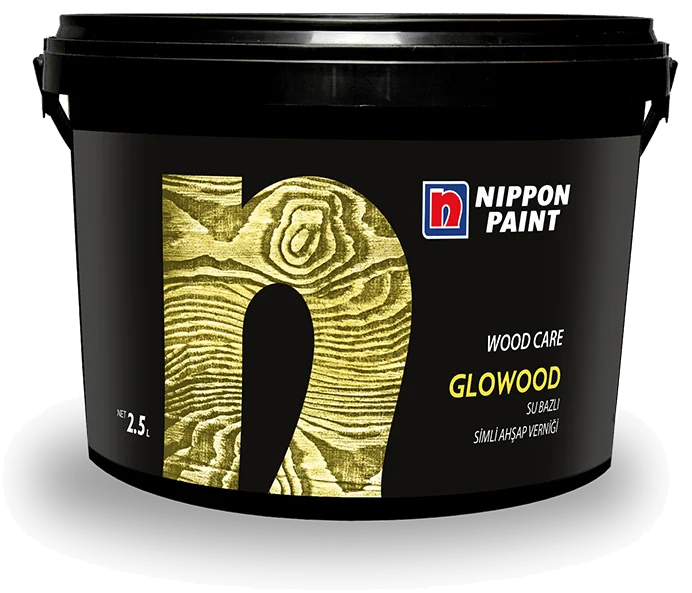 Nippon Paint GLOWOOD — Декоративный лак для дерева с серебристым эффектом