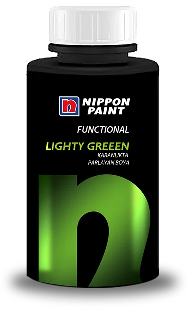 Nippon Paint LIGHTY — Светящаяся в темноте декоративная краска