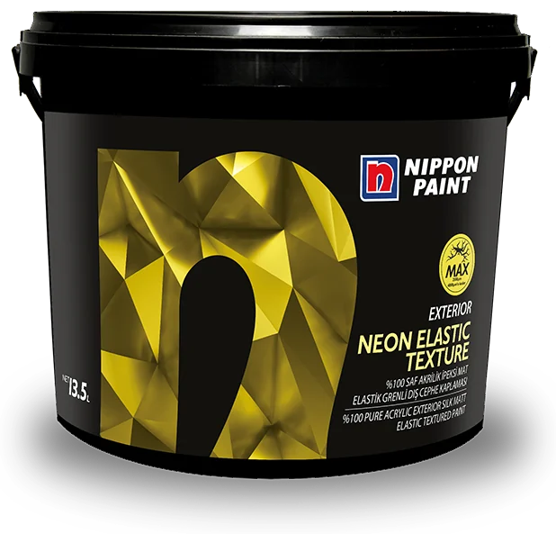 Nippon Paint NEON ELASTIC TEXTURE MAX — Фактурное фасадное покрытие максимальной эластичности