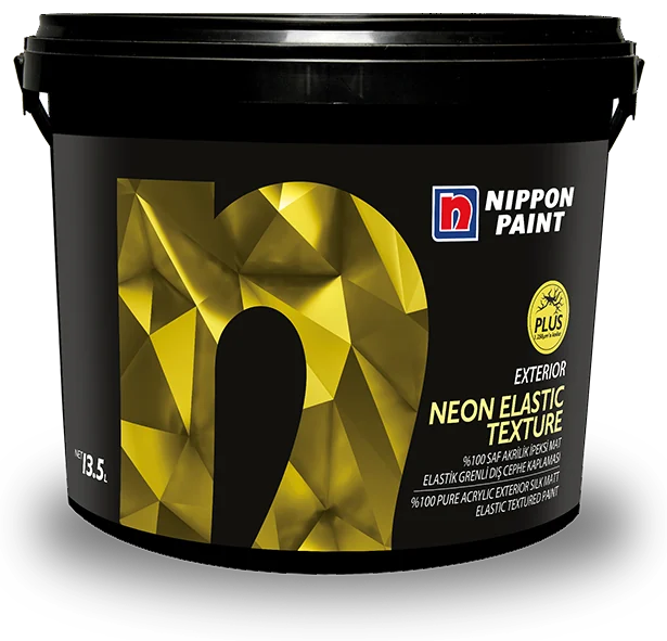 Nippon Paint NEON ELASTIC TEXTURE PLUS — Фактурное фасадное покрытие повышенной эластичности