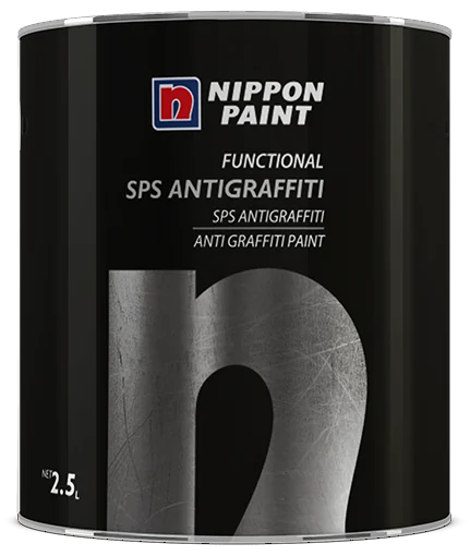 Nippon Paint SPS ANTIGRAFFITI — Прозрачное покрытие для защиты от граффити