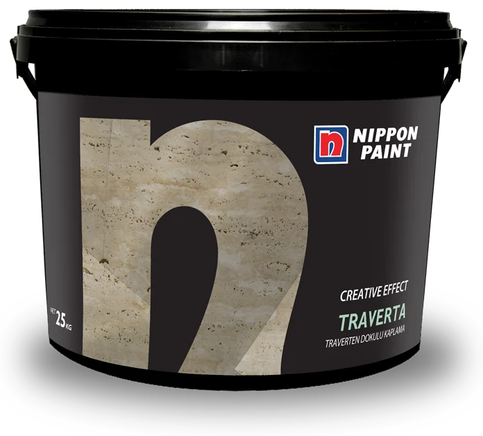 Nippon Paint TRAVERTA — Декоративная штукатурка под натуральный камень